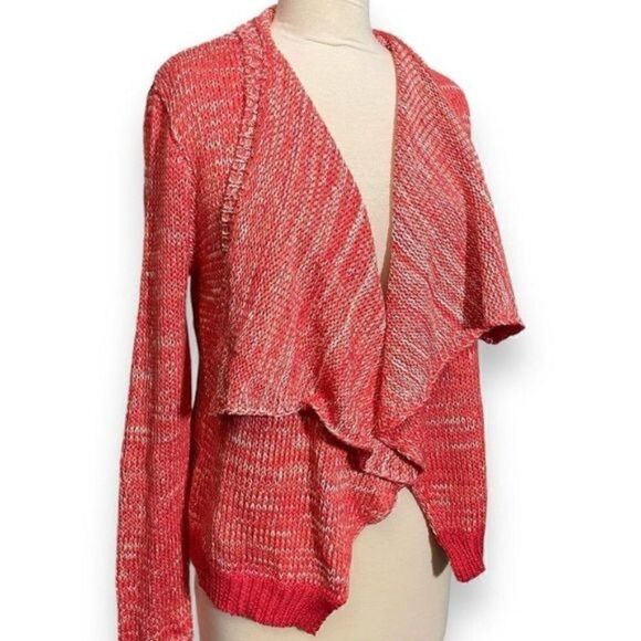 Skies are Blue Open Draped Cardigan - Picture 1 of 8